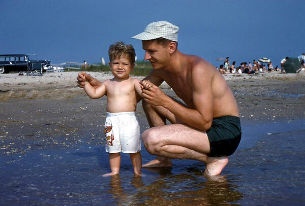 At the beach - Flanders, NY