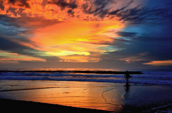 Sunrise on the beach.JPG